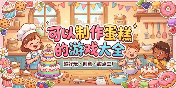 可以制作蛋糕的游戏大全