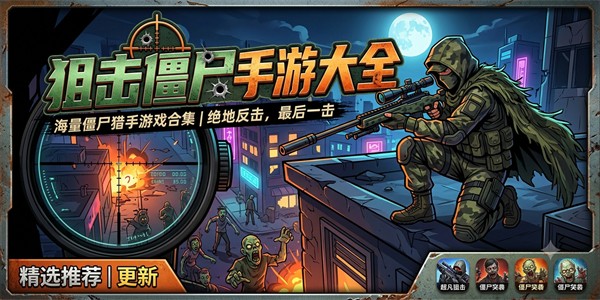 狙击僵尸手游大全