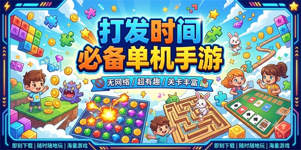 打发时间必备单机手游
