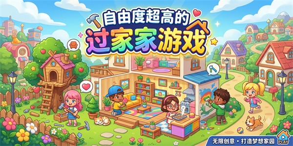 自由度超高的过家家游戏