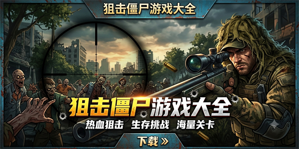 狙击僵尸游戏大全