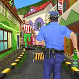 帮助警察抓住小偷