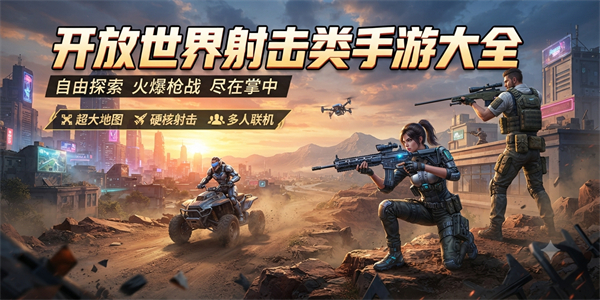 开放世界射击类手游大全
