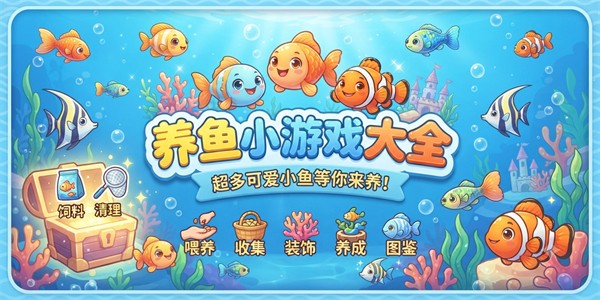 养鱼小游戏大全