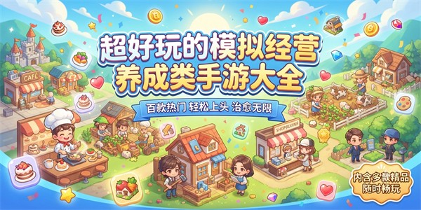 超好玩的模拟经营养成类手游大全