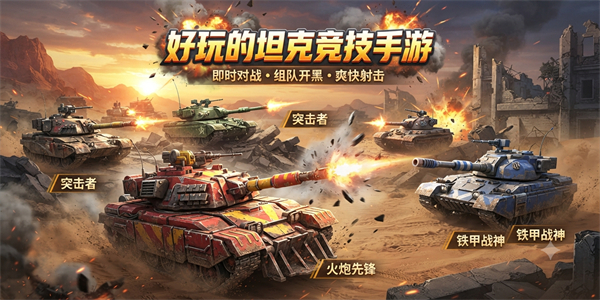 好玩的坦克竞技手游