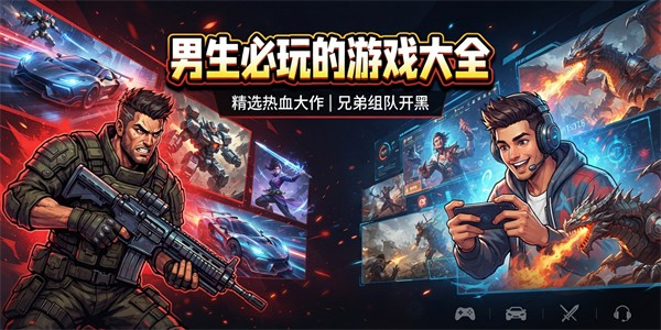 男生必玩的游戏大全