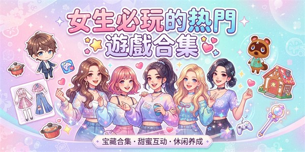 女生必玩的热门游戏合集