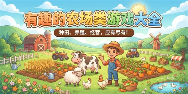 有趣的农场类游戏大全