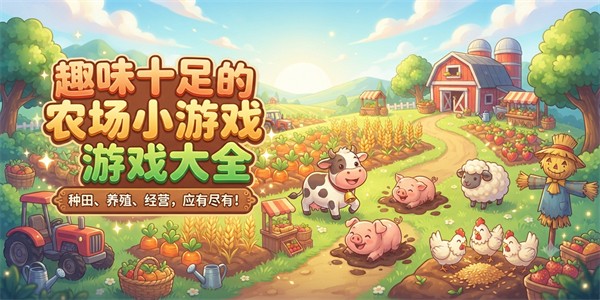 趣味十足的农场小游戏大全