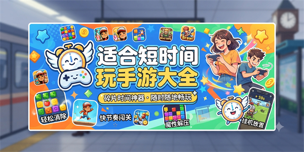 适合短时间玩的手游大全