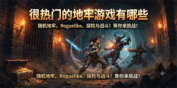 很热门的地牢游戏有哪些