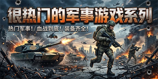 很热门的军事游戏系列