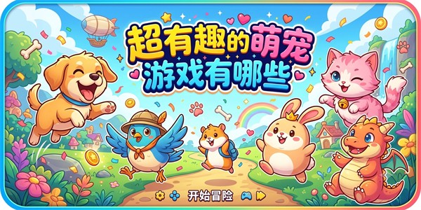 超有趣的萌宠游戏有哪些