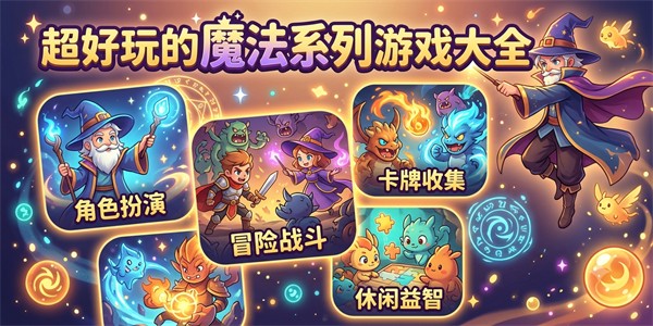 超好玩的魔法系列游戏大全