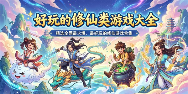 好玩的修仙类游戏大全