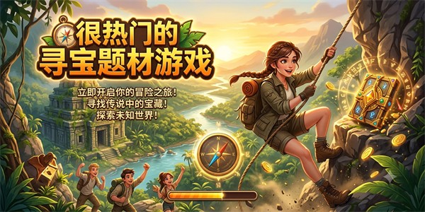 很热门的寻宝题材游戏