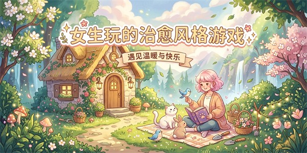 女生玩的治愈风格游戏