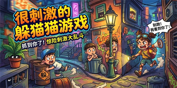 很刺激的躲猫猫游戏