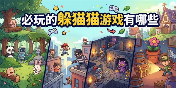必玩的躲猫猫游戏有哪些