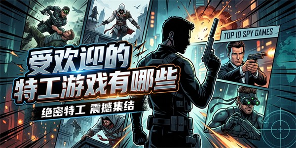 受欢迎的特工游戏有哪些