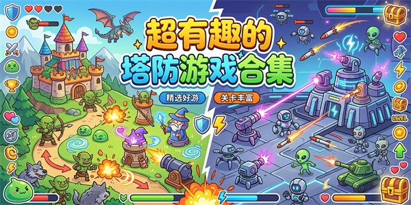 超有趣的塔防游戏合集