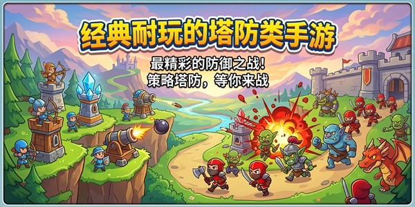 经典耐玩的塔防类手游