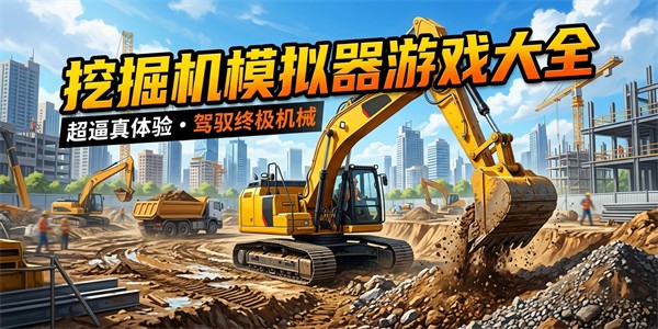挖掘机模拟器游戏大全