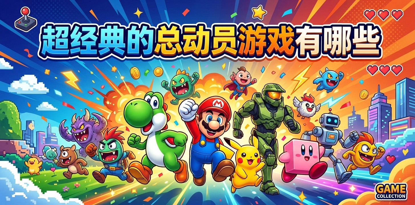 超经典的总动员游戏有哪些