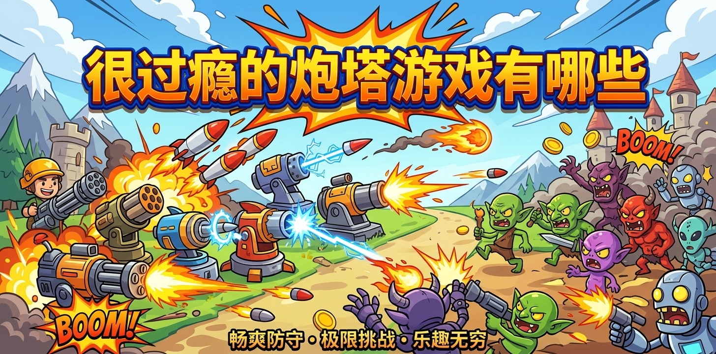 很过瘾的炮塔游戏有哪些
