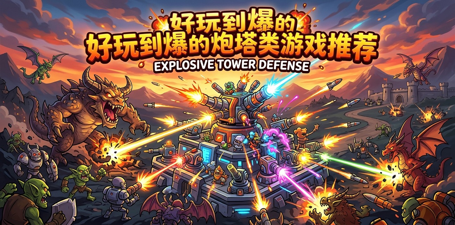 好玩到爆的炮塔类游戏推荐