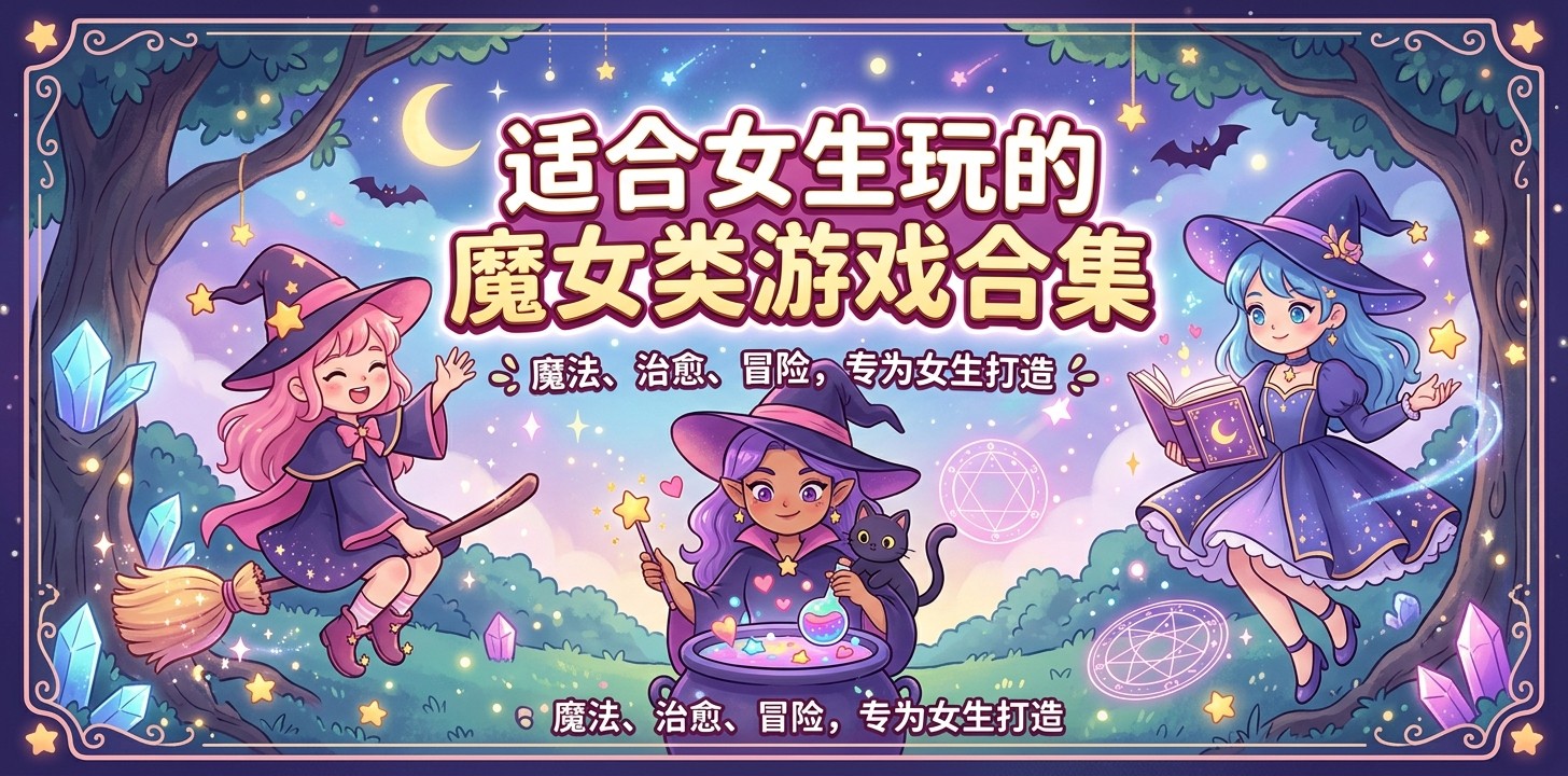 适合女生玩的魔女类游戏合集