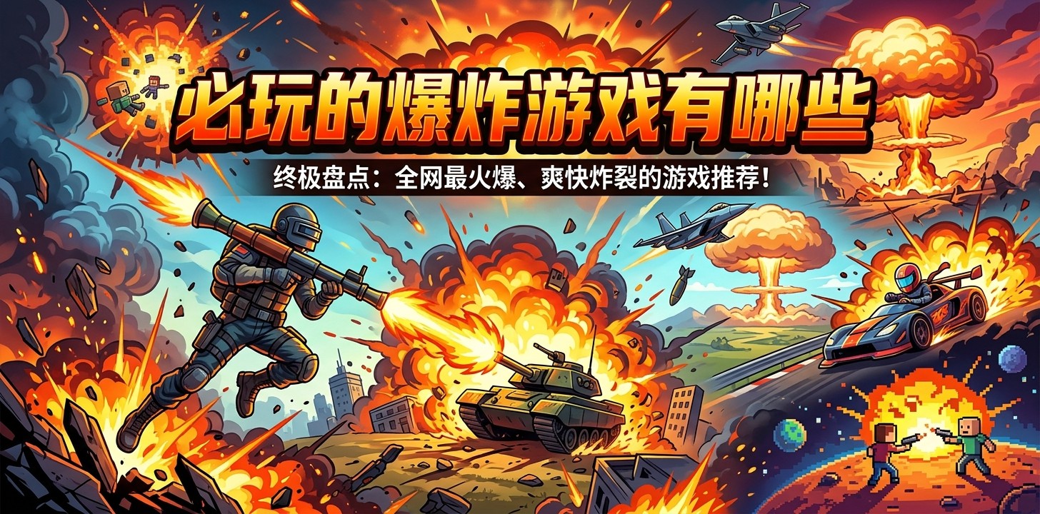 必玩的爆炸游戏有哪些