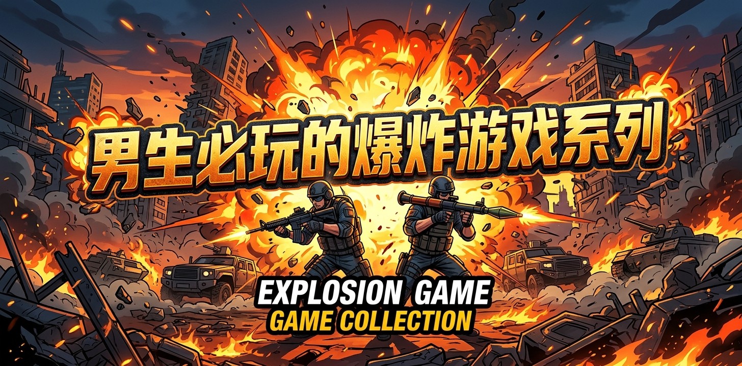 男生必玩的爆炸游戏系列