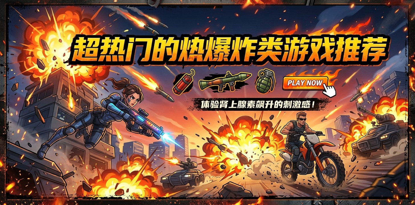 超热门的爆炸类游戏推荐