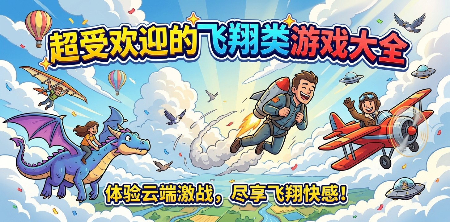 超受欢迎的飞翔类游戏大全