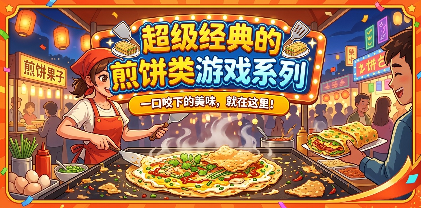 超级经典的煎饼类游戏系列