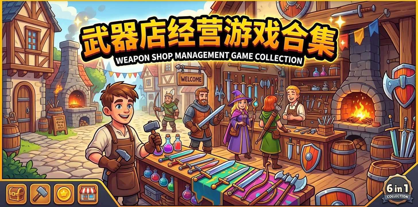 武器店经营游戏合集