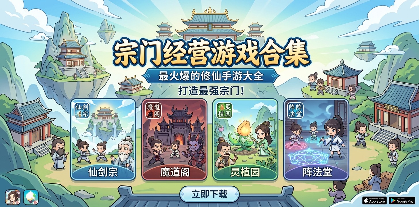 宗门经营游戏合集