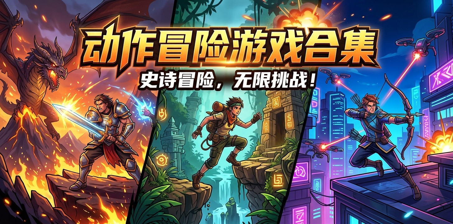 动作冒险游戏合集