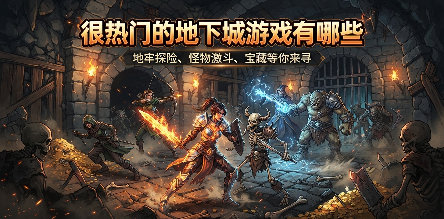 很热门的地下城游戏有哪些