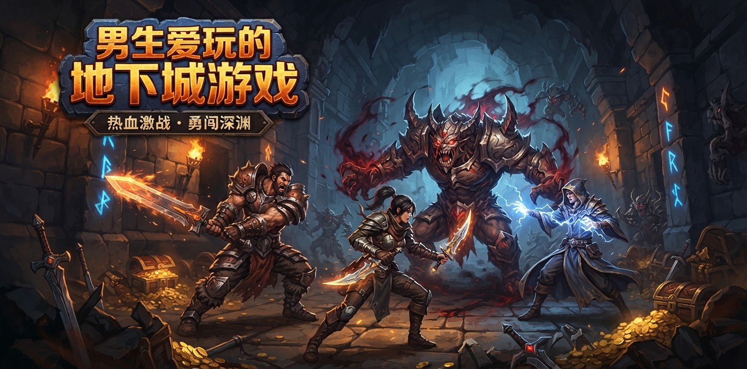男生爱玩的地下城游戏