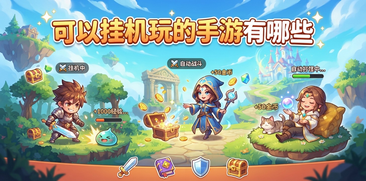 可以挂机玩的手游有哪些