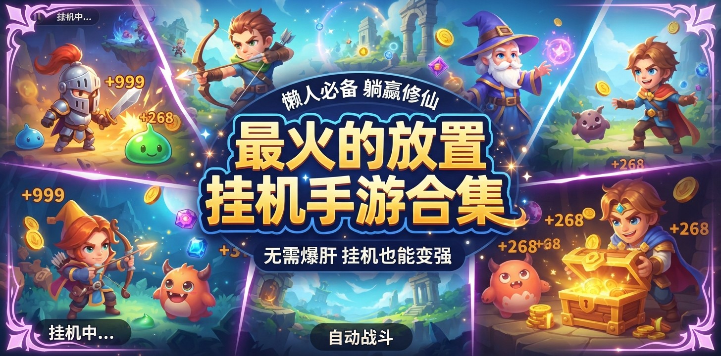 最火的放置挂机手游合集