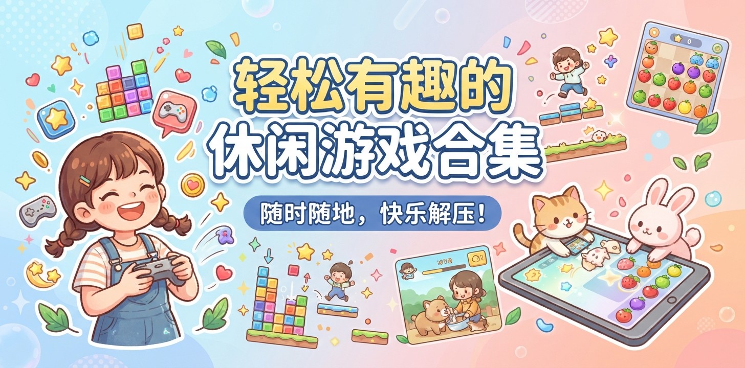 轻松有趣的休闲游戏合集