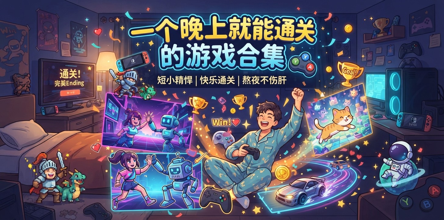 一个晚上就能通关的游戏合集