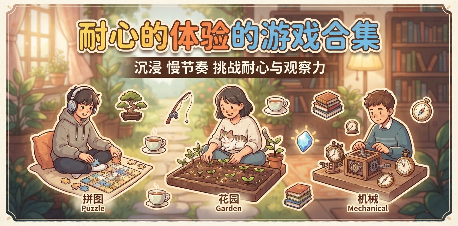 耐心体验的游戏合集