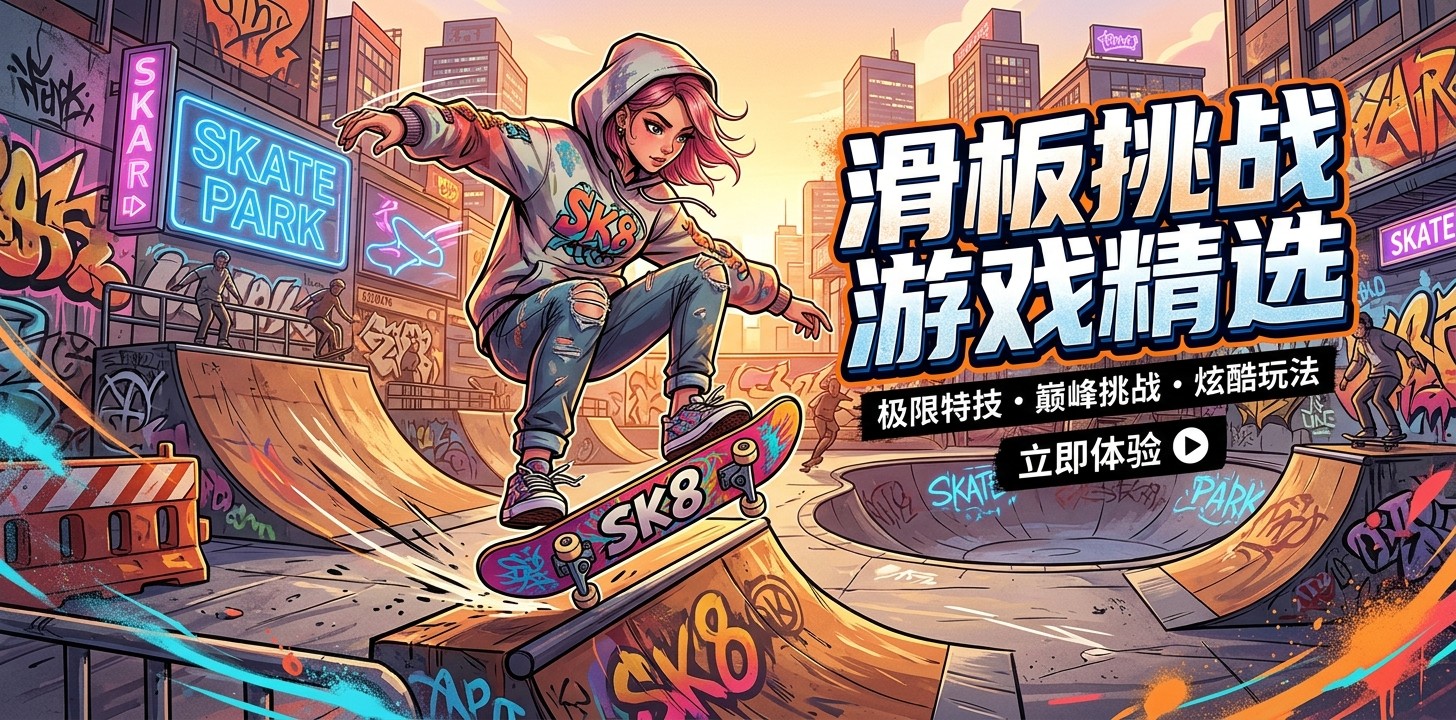 滑板挑战游戏精选