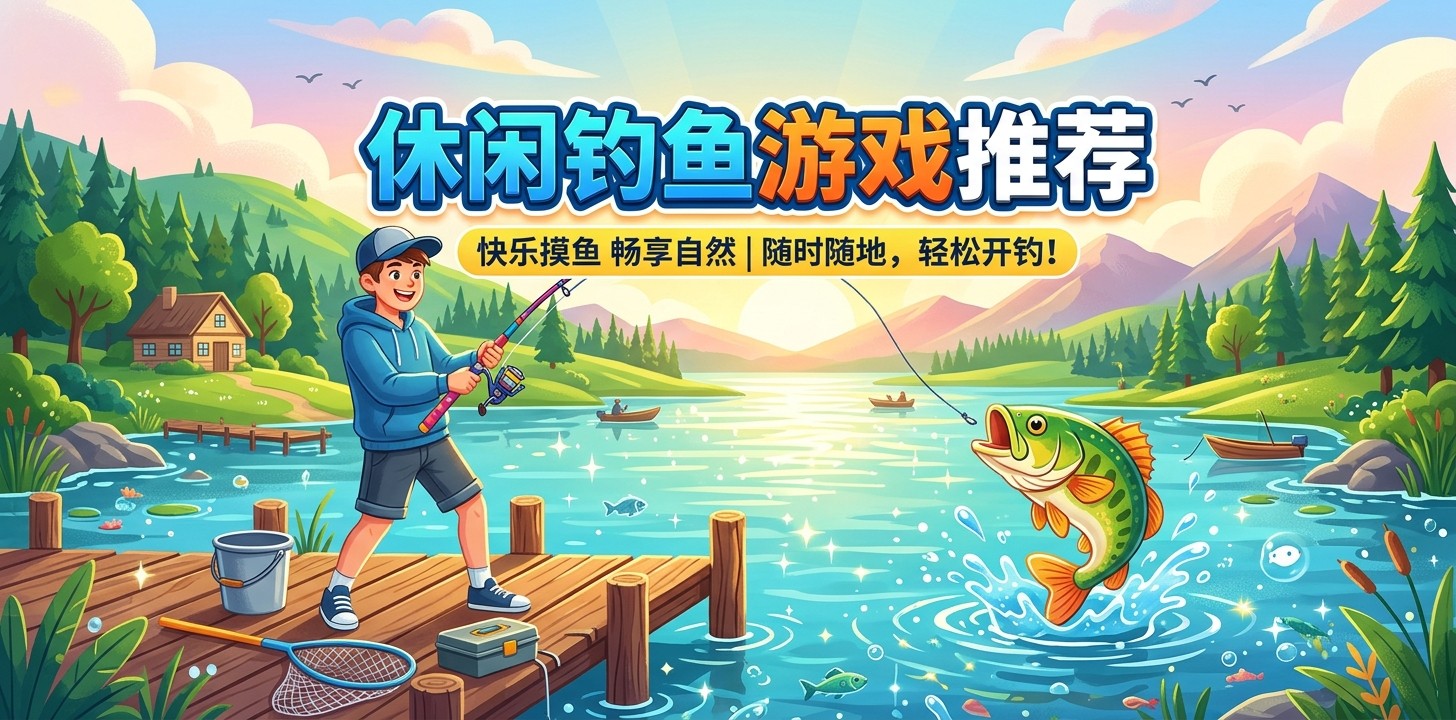 休闲钓鱼游戏推荐