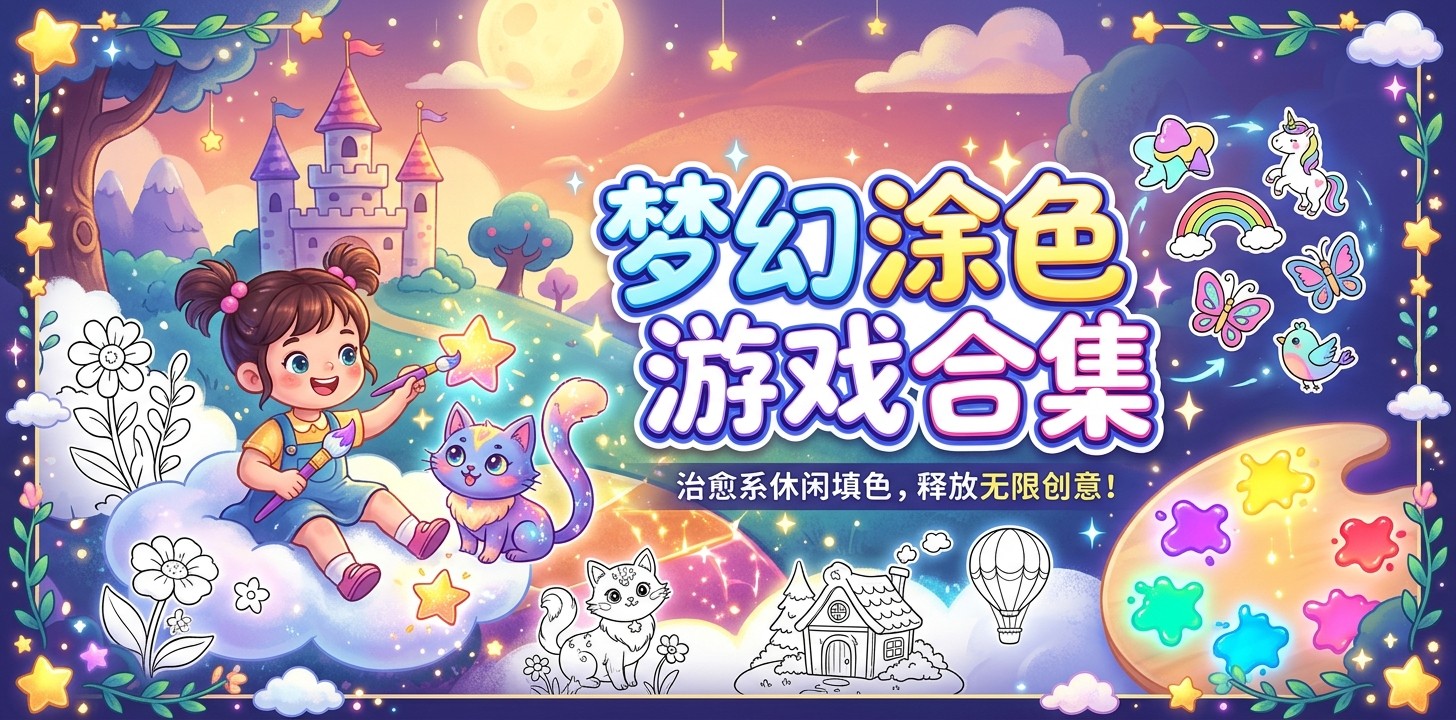 梦幻涂色游戏合集